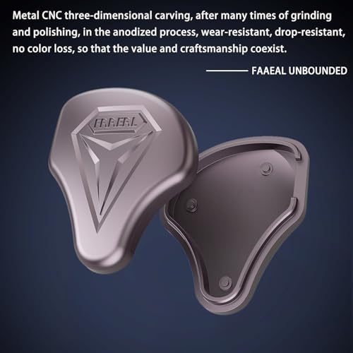 Elevate Your Audio Experience with FAAEAL Hybrid IEM Earphones – Premium Hi-Fi Wired In-Ear Monitors Featuring Advanced Composite Diaphragm Technology, Durable CNC Metal Design, and Detachable QDC-2 PIN Cable for Audiophiles and Musicians Seeking Ultimate Sound Clarity and Personalization