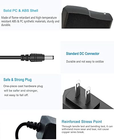 3 V 1 A AC to DC Power Adapter Supply – 5-Pack Versatile Power Solution with 100-240 V Input and 2.5 mm x 5.5 mm Plug for Enhanced Device Compatibility and Performance Optimization