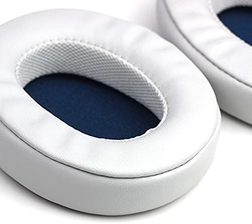 MOLGRIA Premium Deep Red Ear Pads Cushion for Skullcandy Crusher Wireless, Crusher Evo ANC & HESH 3.0 Headphones – Luxurious Protein Leather Replacement Earpads for Enhanced Comfort, Style & Sound Quality Upgrade