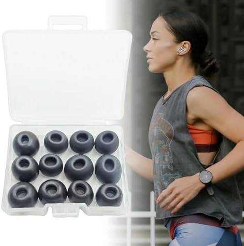 Premium Memory Foam Eartips for Galaxy Buds3 Pro – 6 Pairs of Silicone Noise-Canceling Tips for Ultimate Sound Isolation – Custom Fit for Samsung Galaxy Buds Pro 3 – Lightweight, Effortless Installation, Ideal for Daily Listening Experience