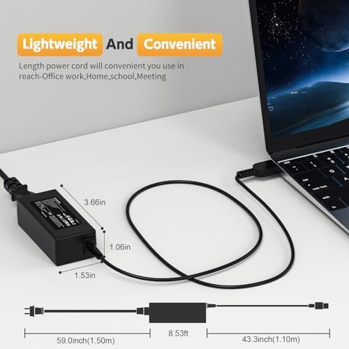 High-Performance 45 W Lenovo Laptop Charger – Compatible with Think Pad T431, T440, T450, T460, E540, X240 & More – USB Square Tip Power Supply with Enhanced Safety Features and Fast Charging Capability – Essential AC Adapter for Reliable Power Needs – 12-Month Warranty Included – Perfect for On-the-Go Professionals and Students