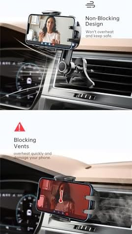 Revolutionary 360° Rotatable & Retractable Car Phone Holder – Adjustable Multifunctional Rearview Mirror Mount for All Mobile Devices with Secure Four-Clamp Design for Enhanced Safety and Convenience