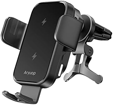 Ultimate Fast Wireless Car Charger Mount – Advanced Auto Alignment Smartphone Holder for i Phone 16/15/14/13/12/Pro Max & Samsung Galaxy – Dual Coil Rapid Charging Solution for Dashboard & Windshield Use – Premium Safety Features for Secure Power on the Road