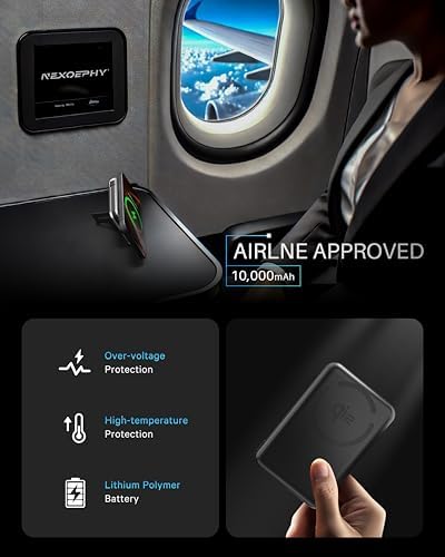Mag Safe Power Bank – Qi2 Certified 10,000 m Ah Wireless Portable Charger for i Phone 12-16 Pro/Max with Built-in USB-C Fast Charging Cable & Integrated Stand – Ultimate Magnetic Battery Pack for Fast, Reliable Charging on the Go