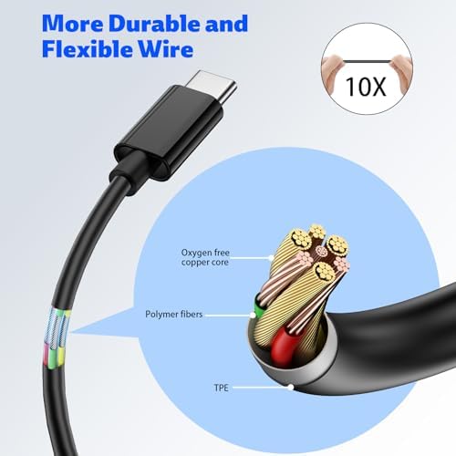 Revolutionary USB C Wired Earbuds for i Phone 16 & Samsung Galaxy S25 Ultra – Superior Noise-Isolating Headphones Featuring In-Line Mic & Intuitive Volume Control – Optimized for Maximum Device Compatibility – Premium High-Fidelity Sound for Music Lovers & Professionals – Featherlight Ergonomic Design for Ultimate Comfort During Extended Use