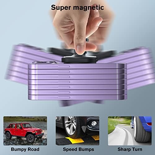 OHLPRO Mag Safe Car Mount Wireless Charger – 15 W Fast Charging Magnetic Phone Holder for i Phone 12-16 Series with Versatile Air Vent and Dashboard Installation – Enhanced Compatibility for On-the-Go Convenience and Safety
