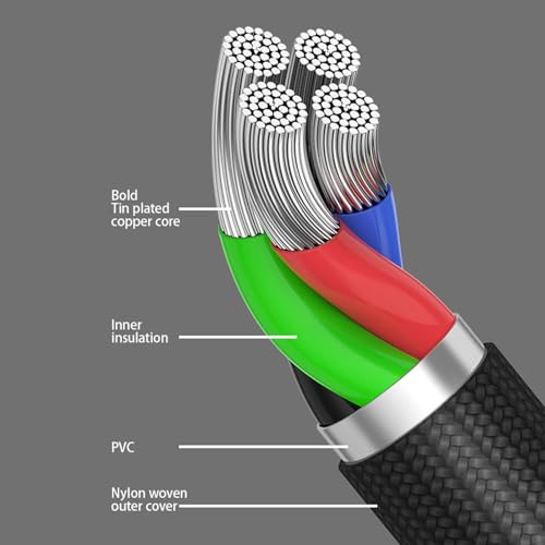 Fast Charging USB C to Lightning Cable | Apple MFi Certified 35 W Charger for i Phone 14, 13 Pro Max & i Pad | 1.2 m Zinc Alloy Braided Cord | High-Speed Data Sync & Durable Design for Ultimate Performance