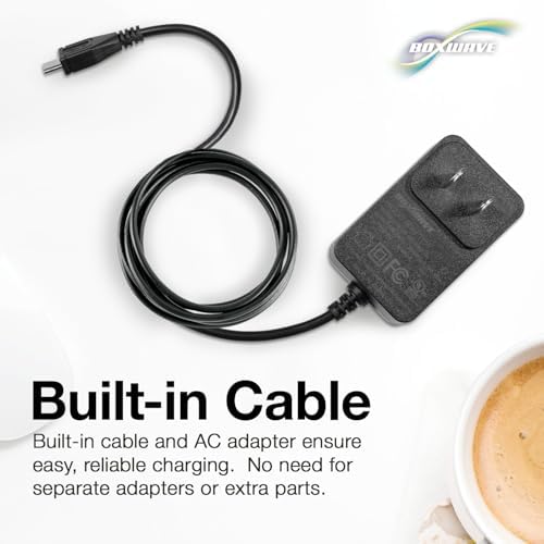 Box Wave 15 W Wall Charger for Jitterbug Flip – Rapid Charge Micro USB Power Adapter with 6 ft Built-in Cable for Enhanced Compatibility and Flexibility, Perfect for Home or Office Use