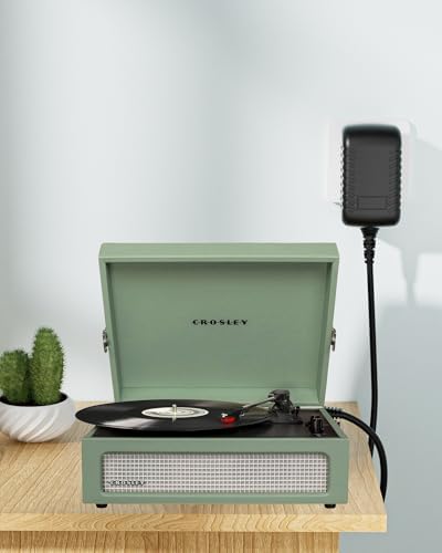 5 V AC Power Adapter for Crosley Voyager Turntables – Reliable Charger for CR8017 B-AM, B-SA, A-BK Models – Essential Lightweight Power Supply for Seamless Vinyl Playback – Durable Accessory for Audiophiles – Enhance Your Music Experience with Unmatched Sound Quality