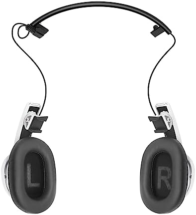 Transform Your Virtual Reality Sessions with PH2 Stereo Headphones for PS VR 2 – Innovative Clip-On Design for Instant Attachment, Luxurious Comfort with Over-Ear Earmuffs, and Immersive 360° Sound Quality – Sleek White Aesthetic with Integrated Cable Management for Effortless Organization – Perfectly Engineered for Unmatched Gaming Performance and Enhanced Immersion