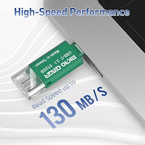 Ultra-Fast INLAND 64 GB Type-C & USB 3.0 Dual Interface Flash Drive – Perfect for Seamless Data Transfer & Portable Storage, 2-Pack Mini Memory Sticks for Effortless File Management
