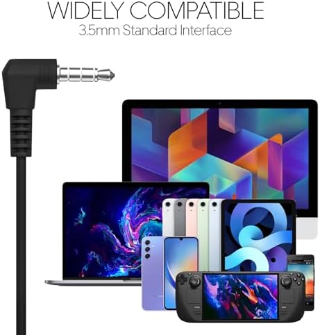 Maeline 10-Pack Ergonomic In-Ear Stereo Earbuds – Tangle-Free, Multi-Color Headphones for Classroom, Travel, and Gym | Hands-Free In-Line Microphone | Lightweight, Durable Design Compatible with 3.5 mm Devices | Perfect for Extended Listening and Seamless Audio Experience