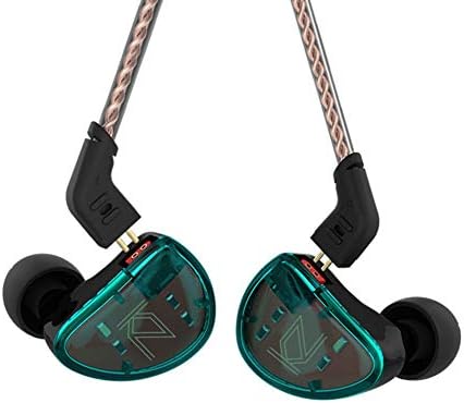KZ AS10 Premium In-Ear Monitors – 5 Balanced Armature Drivers for Superior Sound Isolation – Noise-Cancelling Wired Earbuds with Detachable 2-Pin Cable – Ideal for Music Professionals and Audiophiles – Unmatched Comfort with Wide Compatibility for Exceptional Listening Quality