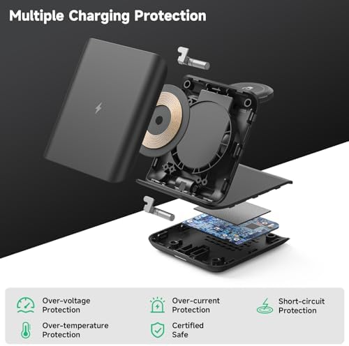 Geyo 2-in-1 Foldable Wireless Charger for Samsung Galaxy Z Flip Series & Galaxy Devices – Travel-Friendly Fast Charging Stand for Galaxy Z Flip 6/5/4/3, S24 Ultra/S23/S22/Note 20, Galaxy Watch 7/Ultra/6/6 Classic – Stylish Green Finish with Enhanced Compatibility and Safety Features