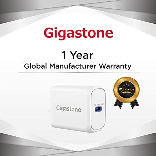 Gigastone 30 W USB C Charger 4-Pack: Ultra-Fast PPS Power Adapter for i Phone 16/15/14/Pro & Galaxy S24/S23/S22 – Compact Wall Charger for Rapid Charging at Home and On-the-Go – Enhanced Compatibility for i Pad and Air Pods – Essential Tech Accessory for Modern Lifestyles