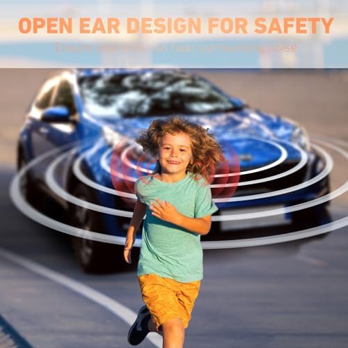 Revolutionary Bluetooth 5.2 Kids Headphones – Safe 85 d B Volume Limiting with Open Ear Design, IPX5 Waterproof for All Adventures, 20 Hours Playtime, Superior Stereo Sound with Built-in Mic – Perfect for School & Playtime in Chic Pink