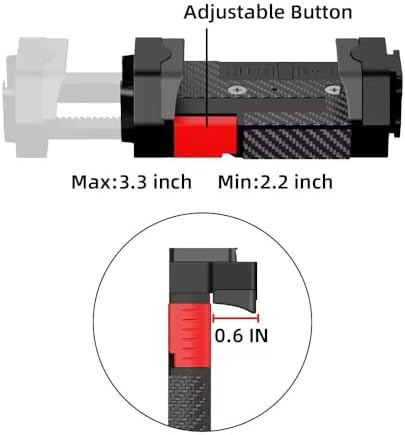 Innovative 360° Magnetic Backpack Strap Clip Mount for Effortless Smartphone Access – Ideal for i Phone 15 Pro Max, 15 Plus, 14, 13, 12, Samsung, and Most Devices – Unmatched Durability and Versatile Viewing Angles for Outdoor Adventures – Quick Clip Mechanism for Seamless Use