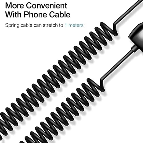 Enhanced Box Wave Car Charger for Spotify Car Thing – Dual USB Port with Integrated Cable for Fast Charging – Sleek Black Design – Perfect for Commuters and Road Trips – High-Speed Smart Chip Technology for Optimal Device Efficiency