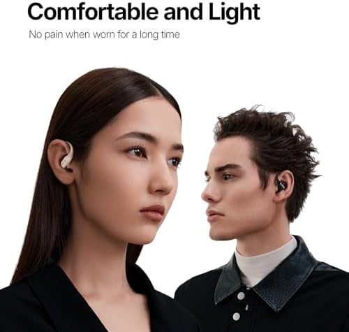Lightweight Sanag Open Ear Bluetooth 5.3 Headphones – Superior Hi-Fi Sound with 26-Hour Battery Life and IPX4 Water Resistance for Ultimate Comfort in Active Lifestyles
