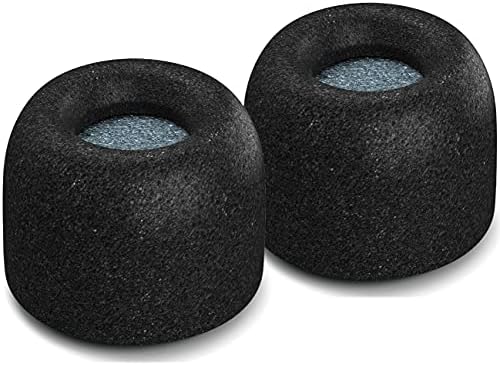 Elevate Your Listening Experience with Comply Memory Foam Earbud Tips for Google Pixel Buds & A-Series | Ultimate Comfort & Secure Fit | Enhanced Noise Isolation in Black – Medium (3 Pairs) for Optimal Audio Clarity and Convenience