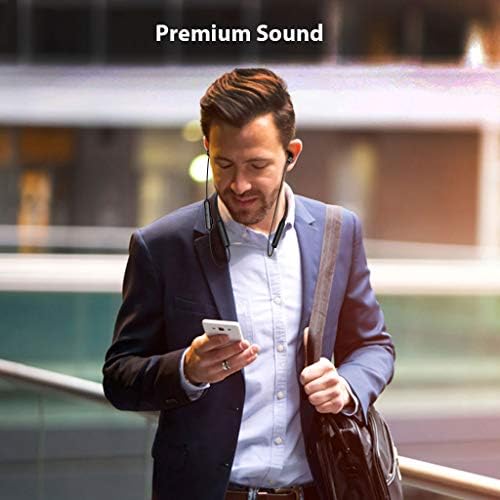 Avantree NB16 Wireless Neckband Earbuds – No Delay Bluetooth Headphones for TV & PC, 20 Hours Playtime, Lightweight Magnetic Design, Comfortable Fit for Workouts & Calls, Compatible with i Phones & Android Devices – Ultimate Audio Experience