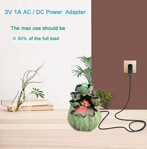3 V 1 A AC to DC Power Adapter Supply – 5-Pack Versatile Power Solution with 100-240 V Input and 2.5 mm x 5.5 mm Plug for Enhanced Device Compatibility and Performance Optimization