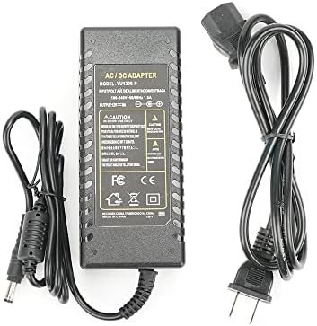 Universal 12 V 5 A Power Supply Adapter – Compact AC to DC Converter for LED Strips, Security Cameras, and More – Reliable Performance with Global Compatibility and Safety Features