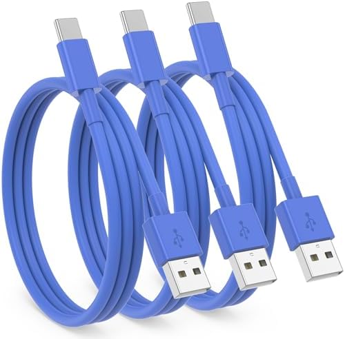 3 Pack USB-C Carplay Charging Cables for i Phone 16, 15 Pro Max & Plus – 3 FT High-Speed Data Transfer Cords for Seamless Connectivity with i Pad 10 th Gen & Air 5 th – Durable & Stylish Black Design for Optimal Vehicle Integration