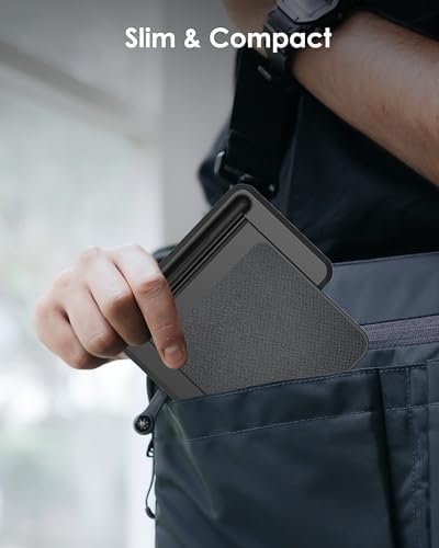 Portable Foldable Wireless Charging Stand for Kindle Colorsoft & Paperwhite Signature Editions (2022/2024) and Samsung Devices – Fast Charge Dock with Non-Slip Design for Home & Travel Convenience