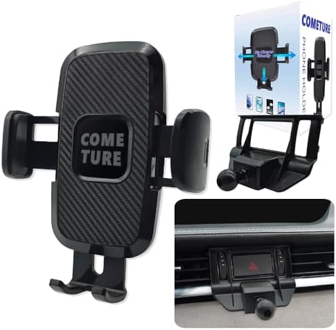 COMETURE Mazda-Specific Car Phone Holder Mount – Premium 360-Degree Adjustable Smartphone Cradle for i Phone & Android – Effortless Installation & Enhanced Driving Safety Accessory for Mazda 6 (2016-2017)