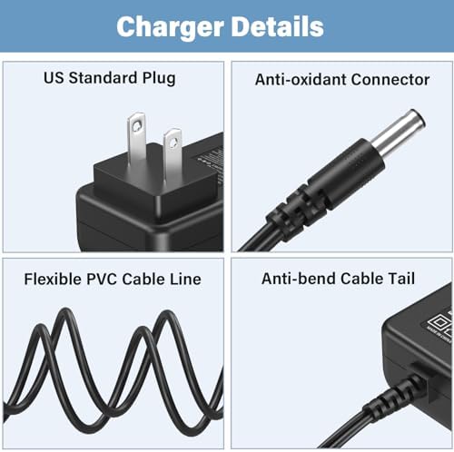 Dewalt DXAEPS14 AC Power Adapter – Rapid Charge Jump Starter Supply with UL Certification for 1400/1600 Peak Models – Optimized Compatibility for Ultimate Performance and Reliability in Power Solutions