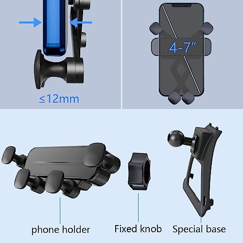 BMW 5 Series Car Phone Holder Mount (2017-2023) – Ultimate Smartphone Bracket for M5, 525 i, 530 i, 540 i, M550 i, 530 e x Drive – Hands-Free Navigation & Sleek Interior Upgrade with Secure Adjustable Design – Effortless Installation & Durable Construction for Safe Driving