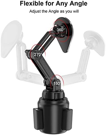 Transform Your Driving Experience with the SUPERONE 2025 Mag Safe Cup Holder Charger – 15 W Fast Charging Solution for i Phone 16, 15, 14, 13, 12 Pro Max, Plus, and Mini – Features Adjustable Gooseneck for Optimal Viewing and Stability – Perfect Accessory for On-the-Go Professionals and Tech Enthusiasts. Effortlessly power your devices while navigating with hands-free convenience. This innovative cup holder mount ensures a secure fit in standard cup holders while providing rapid 15 W charging for your latest i Phone models. Designed for maximum compatibility, the adjustable gooseneck allows you to customize the angle for easy access, making it ideal for GPS navigation or hands-free calls. Crafted from durable materials, the SUPERONE charger is built to endure daily use while maintaining sleek aesthetics. Experience ultimate convenience and stay connected on the road with this cutting-edge charging solution that blends practicality with modern design. Perfect for tech-savvy users looking for reliable performance and efficiency in their automobile accessories.