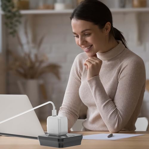 Travel Smart with the Cruise Essentials 6 Ft Non-Surge Power Strip: 3 Outlets & 4 USB Ports (1 USB-C) for Effortless Charging on Cruises, at Home, or in the Office – ETL Listed, Sleek Black Design for Enhanced Device Compatibility and Safety