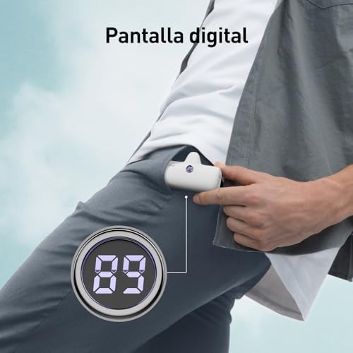 Compact i WALK 4,800 m Ah Portable Charger – High-Speed 18 W PD Power Bank with Built-in USB-C for Seamless Charging of i Phone 15/16/Pro/Max & Samsung Galaxy S25/S24/S23 – Ideal Travel Companion for On-the-Go Power Solutions
