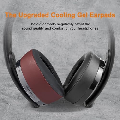 SOULWIT Premium Cooling-Gel Earpads for Sony PS5 Pulse 3 D Wireless Headset – Noise-Isolating Cushions for Enhanced Comfort and Gameplay – Effortless Installation, Sleek Black Design for Ultimate Gaming Experience