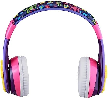 Discover the Enchantment of Disney Encanto Kids Bluetooth Headphones – Safe Volume-Limited Wireless Earphones with Built-in Microphone for Portable Fun and Comfort on the Go! Perfect for Young Dreamers, These Foldable Headphones Offer Hassle-Free Connectivity and Enhanced Listening Safety. Enjoy Quality Sound with Volume Control Tailored for Kids, Ideal for Home, Travel, or Adventures. Versatile AUX Cord Included for Added Compatibility with All Devices. Durable and Easy to Clean, These Stylish Earphones Ensure Your Child’s Favorite Tunes Are Always Within Reach. Let Their Imagination Soar with Every Beat!