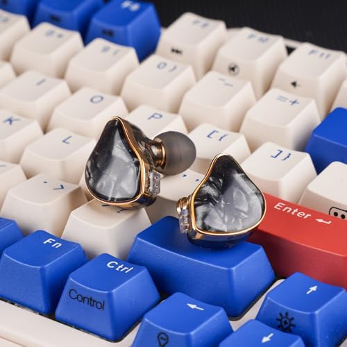 DB2 IEM Hybrid Earphones – Premium 1 BA & 1 DD In-Ear Monitors for Ultimate Sound Experience, Perfect for Gamers, Audiophiles, and Musicians – Stylish Purple Finish with Detachable 2-Pin Cable & 3.5 mm Connection for Enhanced Comfort and Performance