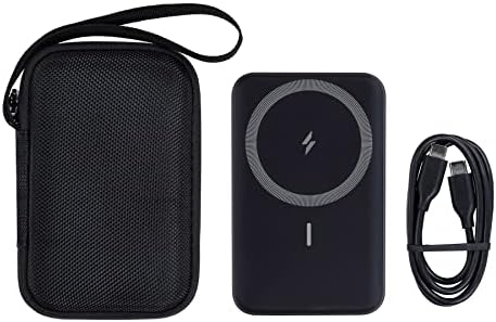 Khanka Premium Hard Travel Case for Anker 621/622/633 Magnetic Battery (Mag Go) – Ultimate Protection for 5000 m Ah & 10000 m Ah Portable Chargers in Sleek Blue – Lightweight, Durable, and Custom-Fit Design for Enhanced Travel Convenience