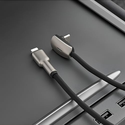 Ultimate Incar USB Charging Cable for Tesla Models – Fast Charging Solution with Enhanced i OS Compatibility, Durable Design, and Tangle-Free Convenience for Road Trips and Daily Use – Elevate Your Tesla Charging Game Now!