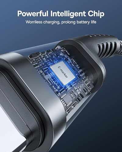 Baseus Retractable Coiled USB Type C Charging Cables – 2-Pack Durable 3.3 ft Design with 100 W Fast Charge Capability, Ideal for i Phone 15, Galaxy S24/S23, and More – Tangle-Free Nylon Braided Structure for Efficient On-the-Go Power Solutions