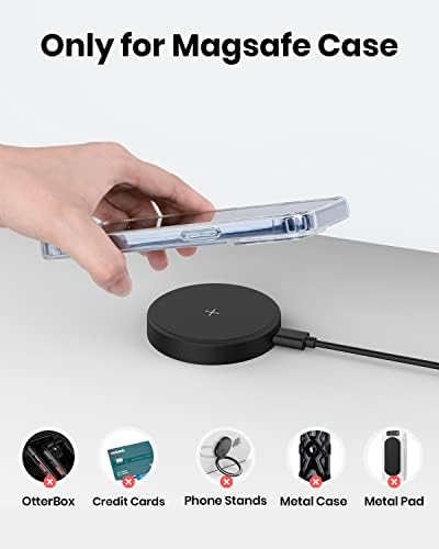 3-in-1 Wireless Charging Station for Apple Devices – Fast Charging Dock for i Phone 15/14/13/12 Pro Max, Apple Watch Series 8/7/SE/6/5/4/3/2, and Samsung Phones – Sleek Multi-Device Charger with Enhanced Safety Features and Compact Design