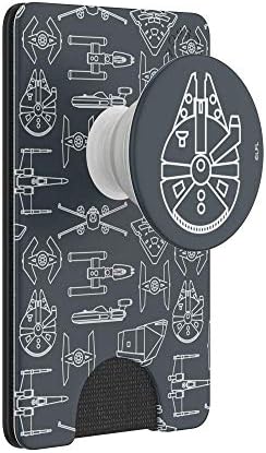 Revolutionary Pop Socket Phone Wallet with Expanding Grip – Sleek Card Holder for Effortless Access, Compatible with Wireless Charging for Enhanced Convenience and Speed