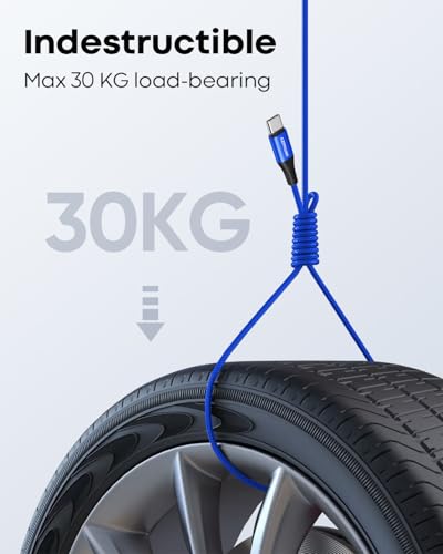 Experience the Ultimate Charging Freedom with Our 20 FT USB C to USB C Cable – Fast 60 W Power Delivery for Galaxy, Mac Book, i Pad Pro, and More – Durable Nylon Braided Design for Maximum Longevity and Enhanced Compatibility – Perfect for Gaming, Streaming, and Multi-Device Use – Effortless Connectivity Anywhere, Anytime!