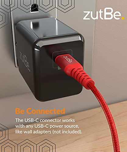 Elevate Your Charging Routine with the Shield MFi Certified USB-C to Lightning Cable – 6 ft Braided Kevlar Design for i Phone 14/13/12/11 Pro/Pro Max, i Pad, Air Pods, and i Pod – Rapid Power Delivery Support, Sleek Black & Silver Finish for Enhanced Durability and Style