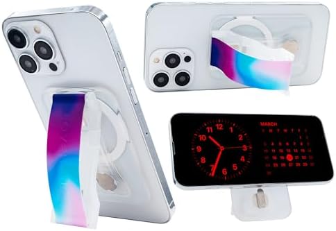 Revolutionary Love Handle PRO Magnetic Phone Grip & Stand – Ultimate Silicone Strap for i Phone & Android – All-in-One Device Mount, Kickstand, and Secure Holder – Experience Unmatched Stability, Style, and Convenience for Every Smartphone User