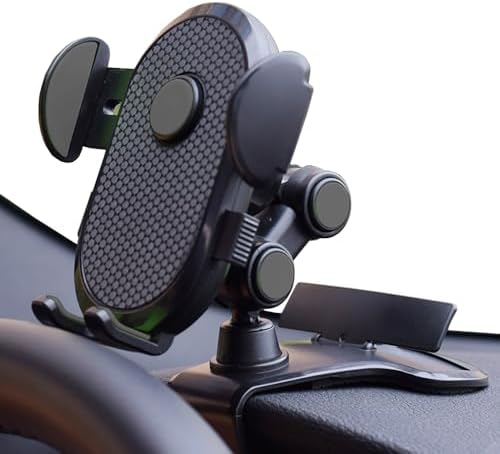 Revolutionary 360° Rotatable & Retractable Car Phone Holder – Adjustable Multifunctional Rearview Mirror Mount for All Mobile Devices with Secure Four-Clamp Design for Enhanced Safety and Convenience