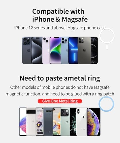 Maser Weller 360° Rotation Car Phone Holder for Chevrolet Malibu (2016-2025) & Equinox (2018-2024) – Mag Safe Compatible, 8-Inch Screen Mount for Enhanced Safety and Convenience on the Road