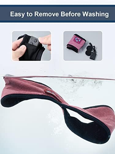 Ultimate Bluetooth Sleep Headphones Headband for Side Sleepers – Premium Wireless Music Mask with HD Sound for Travelers, Yogis, and Meditation Lovers – Unleash Effortless Comfort and Serenity with Cutting-Edge Connectivity and Relaxing Audio Experience