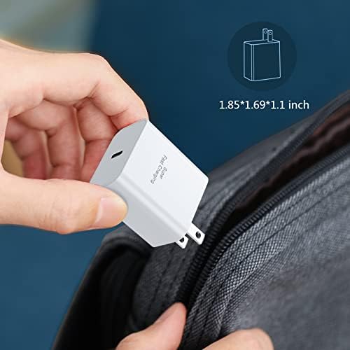 Costyle 45 W USB-C Fast Charger with 10 FT Type C Cable – Ultimate Rapid Charging Solution for Samsung Galaxy S20 to S25 & Note 20 – Travel-Friendly, Compact Design with Advanced Safety Features for Optimal Battery Longevity